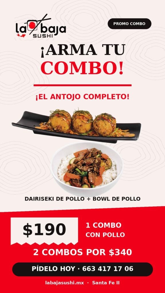 Combo Dairiseki de pollo + bowl de pollo